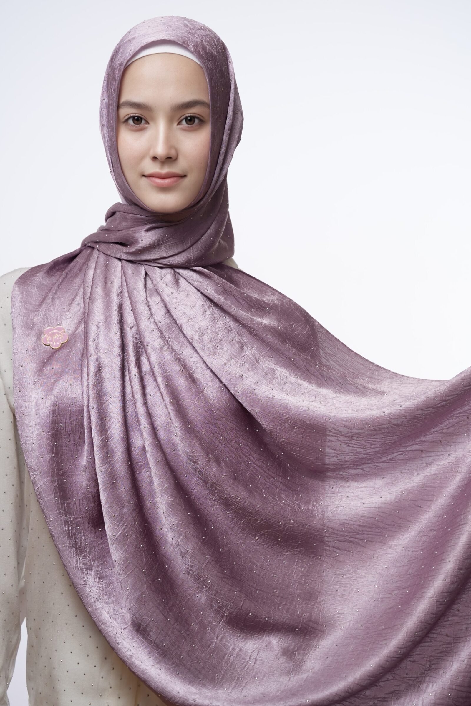 Satin Noor - Amira Violet