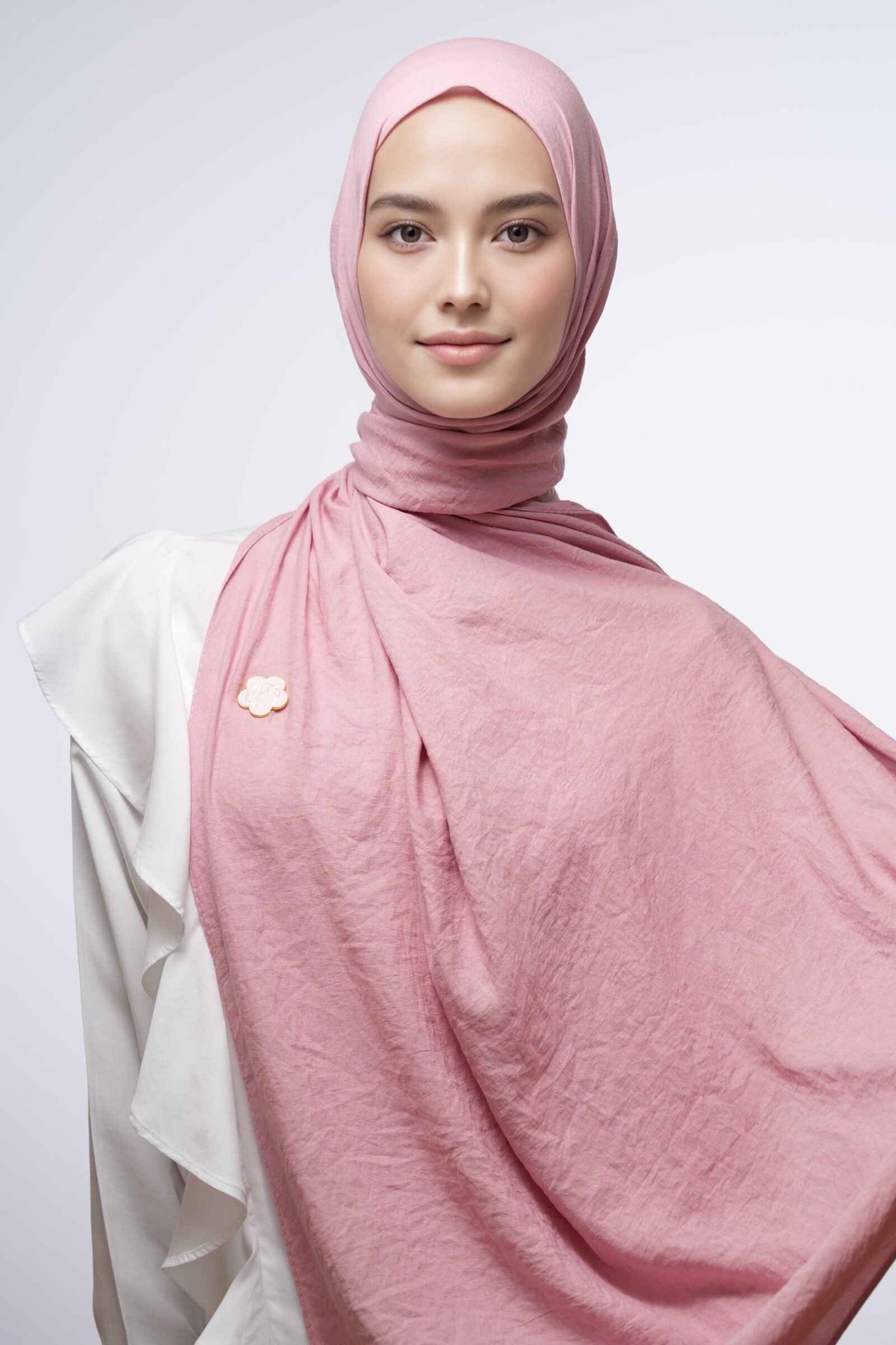 Cotton Series - Soft Blush Petal