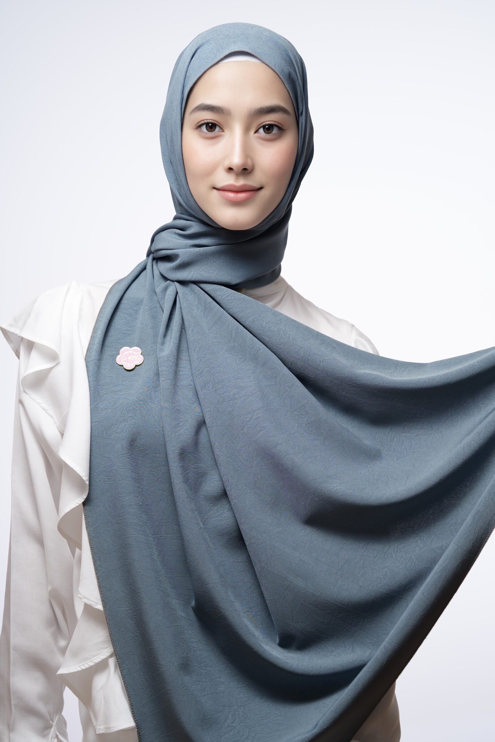 Zayra Everyday Luxe - Steel Blue